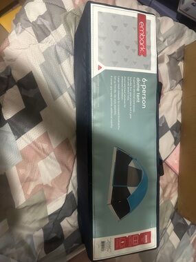 Embark 6-Person Dome Tent - Navy/Teal